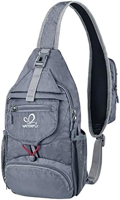 WATERFLY PAKKABLE KLEIN KROOSBODY Sling rugzak schouder borstzak dagtas voor wandelen reizen