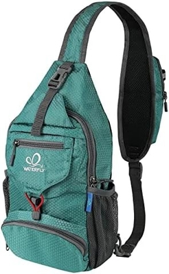 WATERFLY PAKKABLE KLEIN KROOSBODY Sling rugzak schouder borstzak dagtas voor wandelen reizen