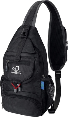 WATERFLY PAKKABLE KLEIN KROOSBODY Sling rugzak schouder borstzak dagtas voor wandelen reizen