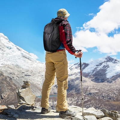 HIKING-RUCKBACK, waterdicht en slijtvast LIGHTWEIGHT RUCKBACK verpakkbaar, buitenreizen CAMPING DAYPACK