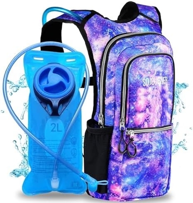 Sojourner Hydratatie Pack, Hydratatie Ruimtezak - Water Ruimtezak met 2l Hydratatie Blaas, Festival Essentials - Rave