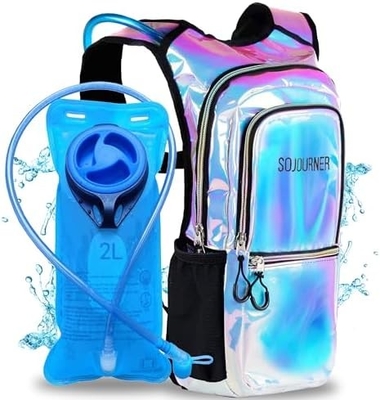 Sojourner Hydratatie Pack, Hydratatie Ruimtezak - Water Ruimtezak met 2l Hydratatie Blaas, Festival Essentials - Rave