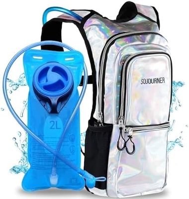 Sojourner Hydratatie Pack, Hydratatie Ruimtezak - Water Ruimtezak met 2l Hydratatie Blaas, Festival Essentials - Rave