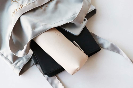 Doraking potlood zak Pen Hoes Cosmetische make-up/ briefpapier Pocket Bag Hoes/PU Leer Kleine Pocket Studenten briefpapier