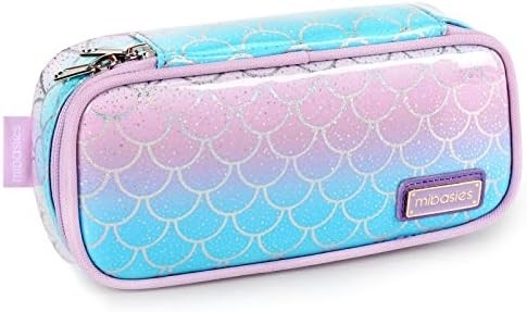 Kinderenpotlooddoosje voor meisjes en jongens Soft Rainbow Pen Box Pouch (Rainbow 1)