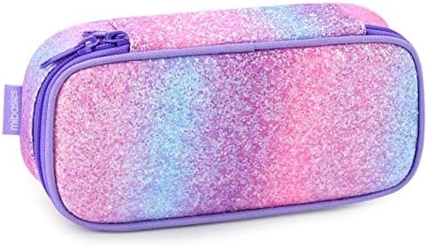 Kinderenpotlooddoosje voor meisjes en jongens Soft Rainbow Pen Box Pouch (Rainbow 1)