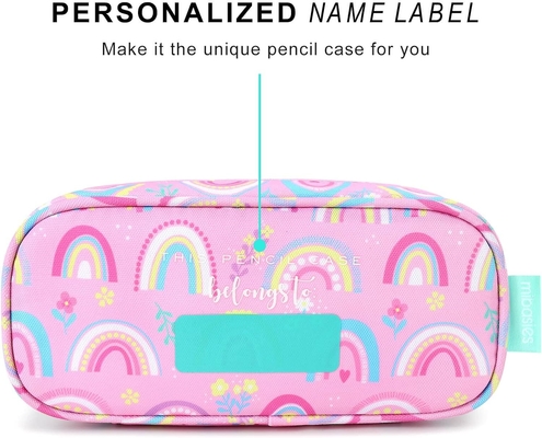 Kinderenpotlooddoosje voor meisjes en jongens Soft Rainbow Pen Box Pouch (Rainbow 1)
