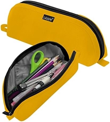 Gloppie schattig potlooddoosje Kawaii potloodzak kleine potlooddoosje eenvoudige potloodzakjes met ritsen doos bus pen doosje
