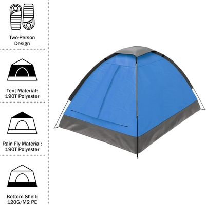 Dome tent voor 2 personen