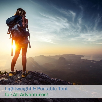 Dome tent voor 2 personen
