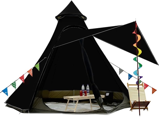 12'x10'x8'Dome Camping Tent 5-6 Persoon 4 Seizoen Dubbele lagen Waterdicht Anti-UV Winddicht Tenten Familie Outdoor Camping