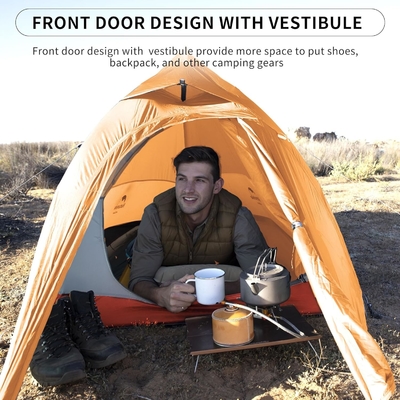 Naturehike Cloud-Up 1 persoon tent Lichte rugzak tent voor één man, waterdicht ultralicht eenpersoons tent, Do