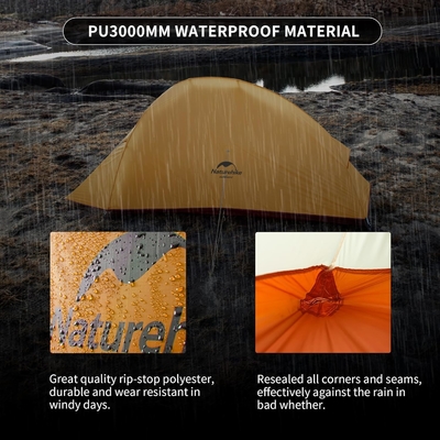 Naturehike Cloud-Up 1 persoon tent Lichte rugzak tent voor één man, waterdicht ultralicht eenpersoons tent, Do