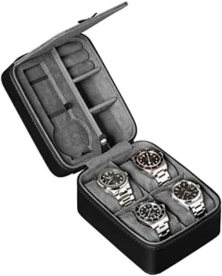 ROTHWELL 5 Watch Travel Case Storage Organizer voor 5 horloges