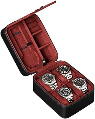 ROTHWELL 5 Watch Travel Case Storage Organizer voor 5 horloges