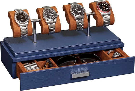 ROTHWELL Luxury Watch Display Case voor 4 horloges