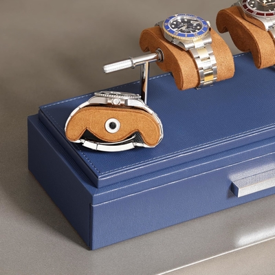 ROTHWELL Luxury Watch Display Case voor 4 horloges