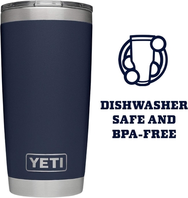 Rambler 20 oz roestvrij staal vacuümgeïsoleerde tumbler met / MagSlider deksel