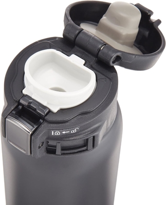 Zojirushi SM-SA60BA Roestvrij staal vacuümgeïsoleerde mok, 1 tel (verpakking van 1), zwart, 20 oz