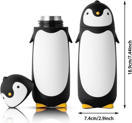 Pinguïn Roestvrij staal Vacuüm geïsoleerde flessen Reisbeker Thee Waterfles Koffiefles