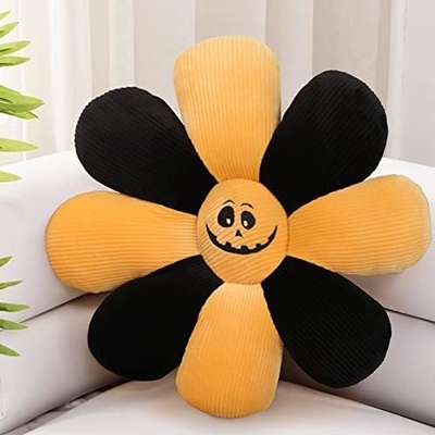 Bloemkussen, bloemvormig knuffelkussen kerstversiering bloemvloerkussen, zitkussen, schattig kamerversiering &amp; pluis
