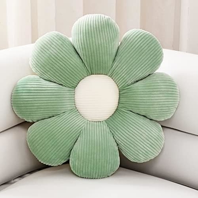 Bloemkussen, bloemvormig knuffelkussen kerstversiering bloemvloerkussen, zitkussen, schattig kamerversiering &amp; pluis