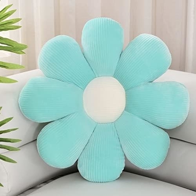 Bloemkussen, bloemvormig knuffelkussen kerstversiering bloemvloerkussen, zitkussen, schattig kamerversiering &amp; pluis