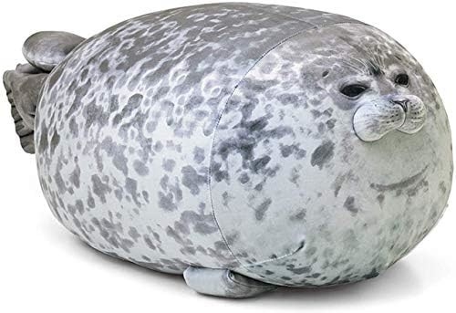 MerryXD Chubby Blob Seal kussen, Gevulde katoenen pluis dier speelgoed schattig oceaan medium
