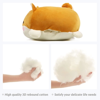 Shiba Inu Plush Kussen Gevulde Dier Lief Plush Speelgoed Squishy Anime Corgi Plushie Fluffy Kawaii Zachte knuffel Kussen