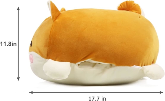 Shiba Inu Plush Kussen Gevulde Dier Lief Plush Speelgoed Squishy Anime Corgi Plushie Fluffy Kawaii Zachte knuffel Kussen