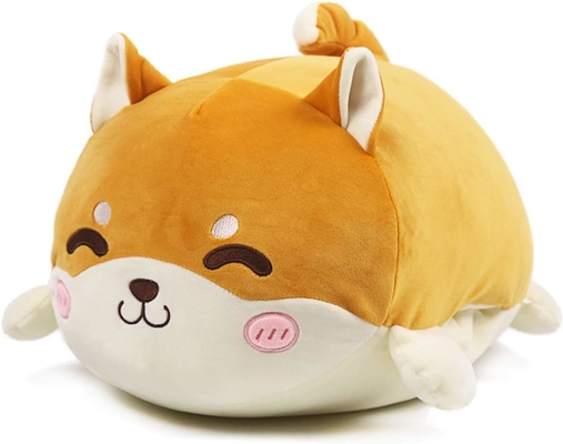 Shiba Inu Plush Kussen Gevulde Dier Lief Plush Speelgoed Squishy Anime Corgi Plushie Fluffy Kawaii Zachte knuffel Kussen