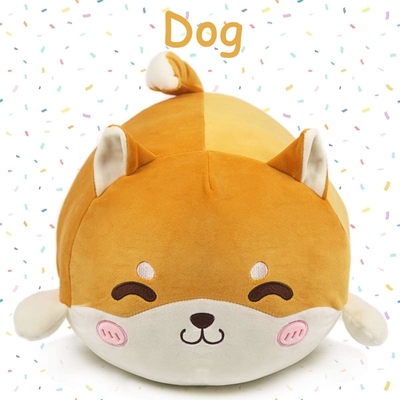 Shiba Inu Plush Kussen Gevulde Dier Lief Plush Speelgoed Squishy Anime Corgi Plushie Fluffy Kawaii Zachte knuffel Kussen