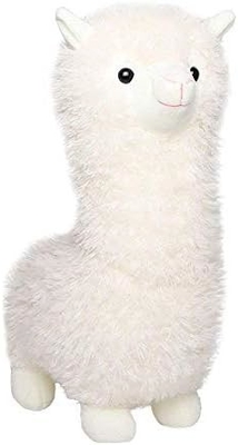 Alpaca wol speeltje, alpaca knuffeldier grote 18 &quot;pop pluis gooi kussen, zacht pluizig kussen super kerst valentijn