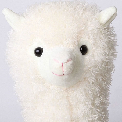 Alpaca wol speeltje, alpaca knuffeldier grote 18 &quot;pop pluis gooi kussen, zacht pluizig kussen super kerst valentijn