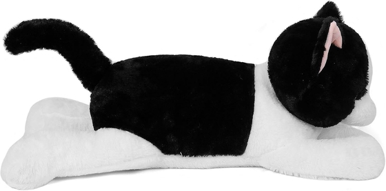 27 inch Kat Gewichte knuffeldieren, Cuddly Gewichte Kat Plush Kussen Reuzen Plushie Ideaal cadeau voor volwassenen en kinderen