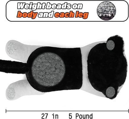 27 inch Kat Gewichte knuffeldieren, Cuddly Gewichte Kat Plush Kussen Reuzen Plushie Ideaal cadeau voor volwassenen en kinderen