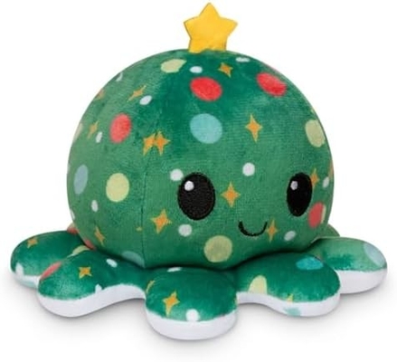 TeeTurtle - De originele omkeerbare octopus Plushie - Liefde + Haat - Schattige zintuiglijke figuurtjes Gevulde dieren die je laten zien