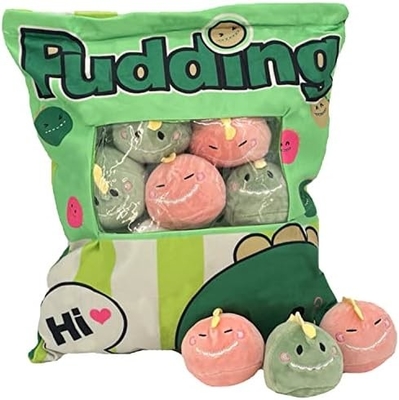 REFAHB Schattige pluizige kussen gooi kussen afneembare vullende dieren speelgoed creatieve geschenken voor meisjes (kittens)