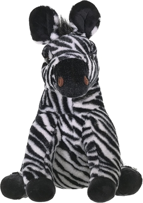 Wilde Republiek Zebra Plush, Gevulde Dier, Plush Speelgoed, cadeautjes voor kinderen, Knuffels 12 inch, Multicolor