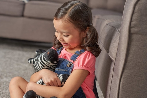 Wilde Republiek Zebra Plush, Gevulde Dier, Plush Speelgoed, cadeautjes voor kinderen, Knuffels 12 inch, Multicolor