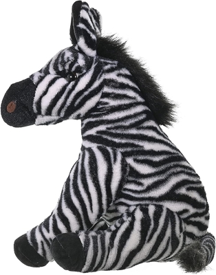 Wilde Republiek Zebra Plush, Gevulde Dier, Plush Speelgoed, cadeautjes voor kinderen, Knuffels 12 inch, Multicolor