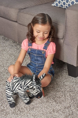 Wilde Republiek Zebra Plush, Gevulde Dier, Plush Speelgoed, cadeautjes voor kinderen, Knuffels 12 inch, Multicolor