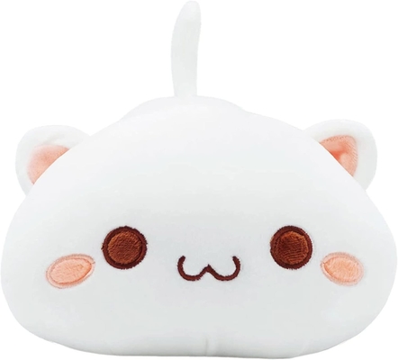 Onsoyours Cute Kitten Plush Toy 25.5 &quot; Gevulde dieren Katje Zachte Anime Kat Grote Plush Kussen voor Kinderen (Witte A, 25.5