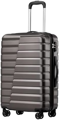 Koffer PC ABS TSA bagage 3 stuk set slot spinner Carry on (Teal blauw)