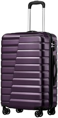 Koffer PC ABS TSA bagage 3 stuk set slot spinner Carry on (Teal blauw)