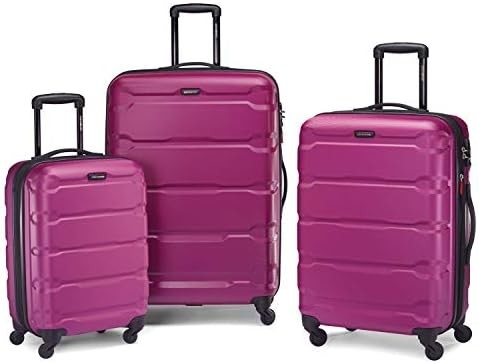 Omni PC Hard Side Uitbreidbare Bagage met Spinner Wheels, Carry-On 20 inch, Teal