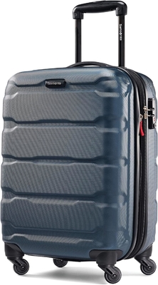 Omni PC Hard Side Uitbreidbare Bagage met Spinner Wheels, Carry-On 20 inch, Teal