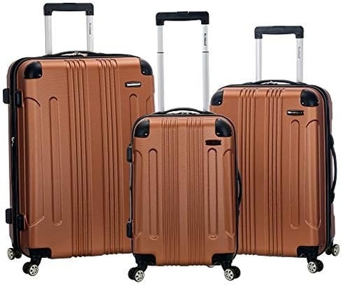 Uitbreidbare bagage met draaiwielen, veelkleurig, draagbaar 20 inch