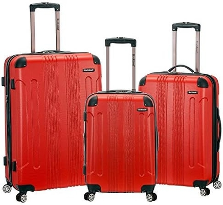 Uitbreidbare bagage met draaiwielen, veelkleurig, draagbaar 20 inch