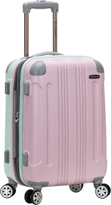 Uitbreidbare bagage met draaiwielen, veelkleurig, draagbaar 20 inch